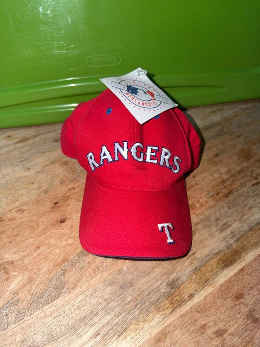 Vintage Texas Rangers MLB Baseball Cap Hat Red Size 7 1/8